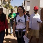 Cartopartie dans un des villages du Père Pédro, avec les nouveaux formés.